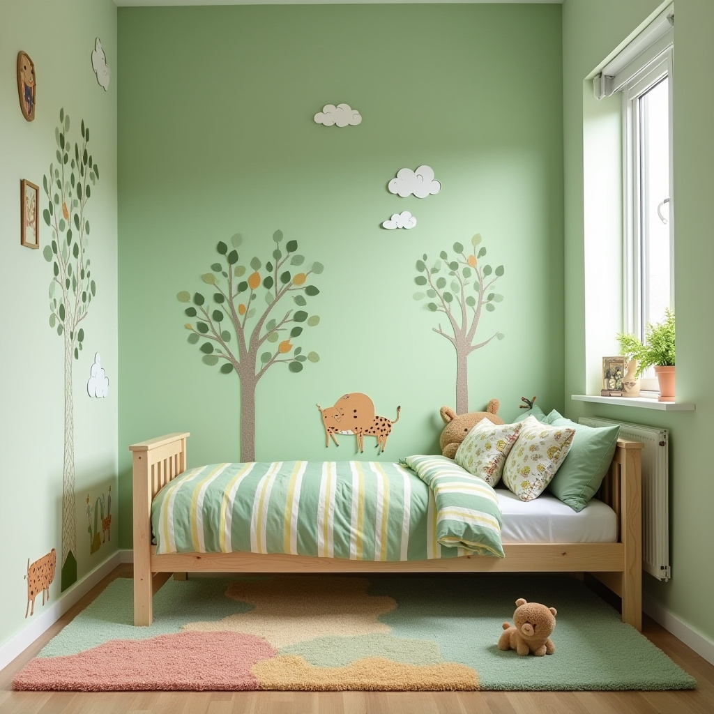 Soft Green Bedroom 21