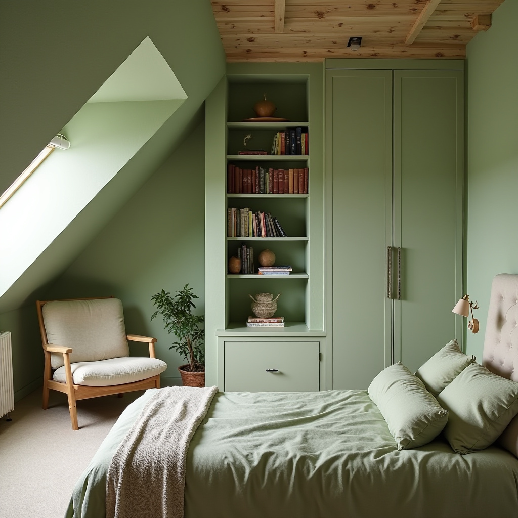 Soft Green Bedroom 27