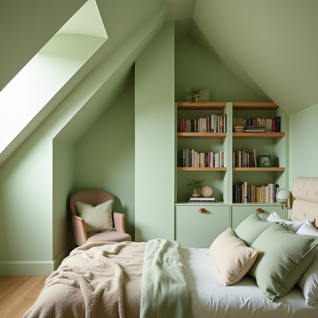 Soft Green Bedroom 28