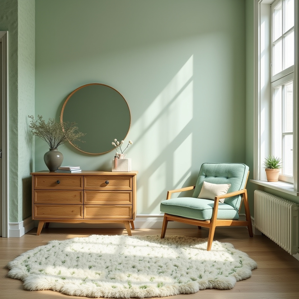Soft Green Bedroom 3