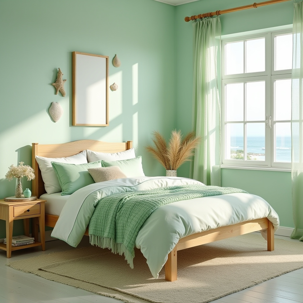 Soft Green Bedroom 39