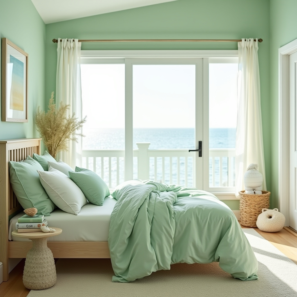 Soft Green Bedroom 40
