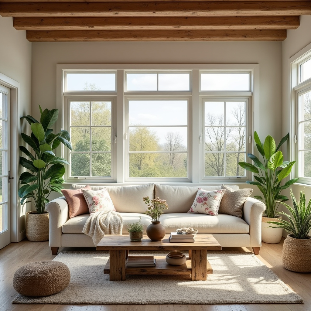 Spring Living Room Decor 12