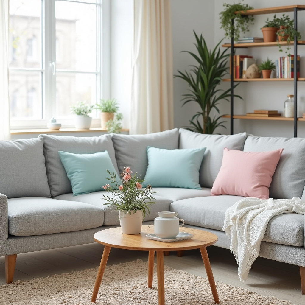 Spring Living Room Decor 22