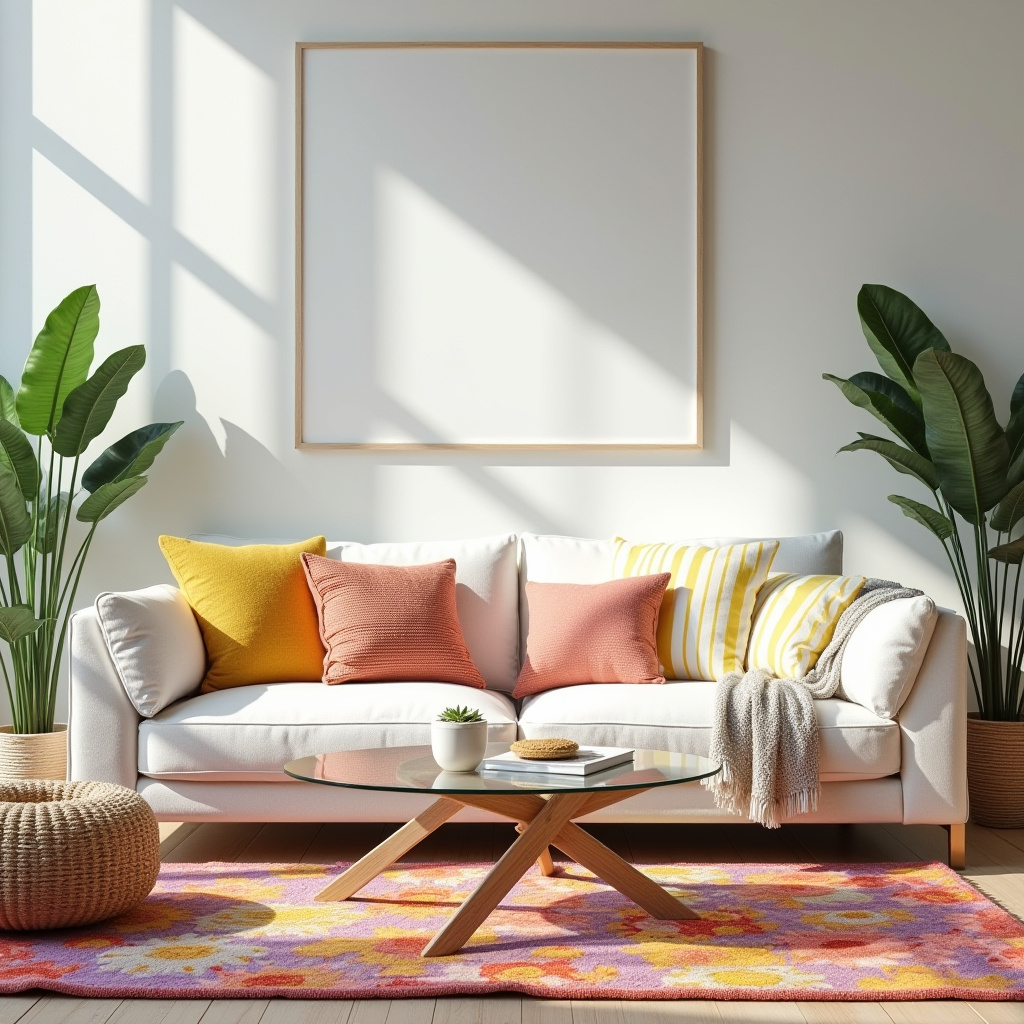 Spring Living Room Decor 27