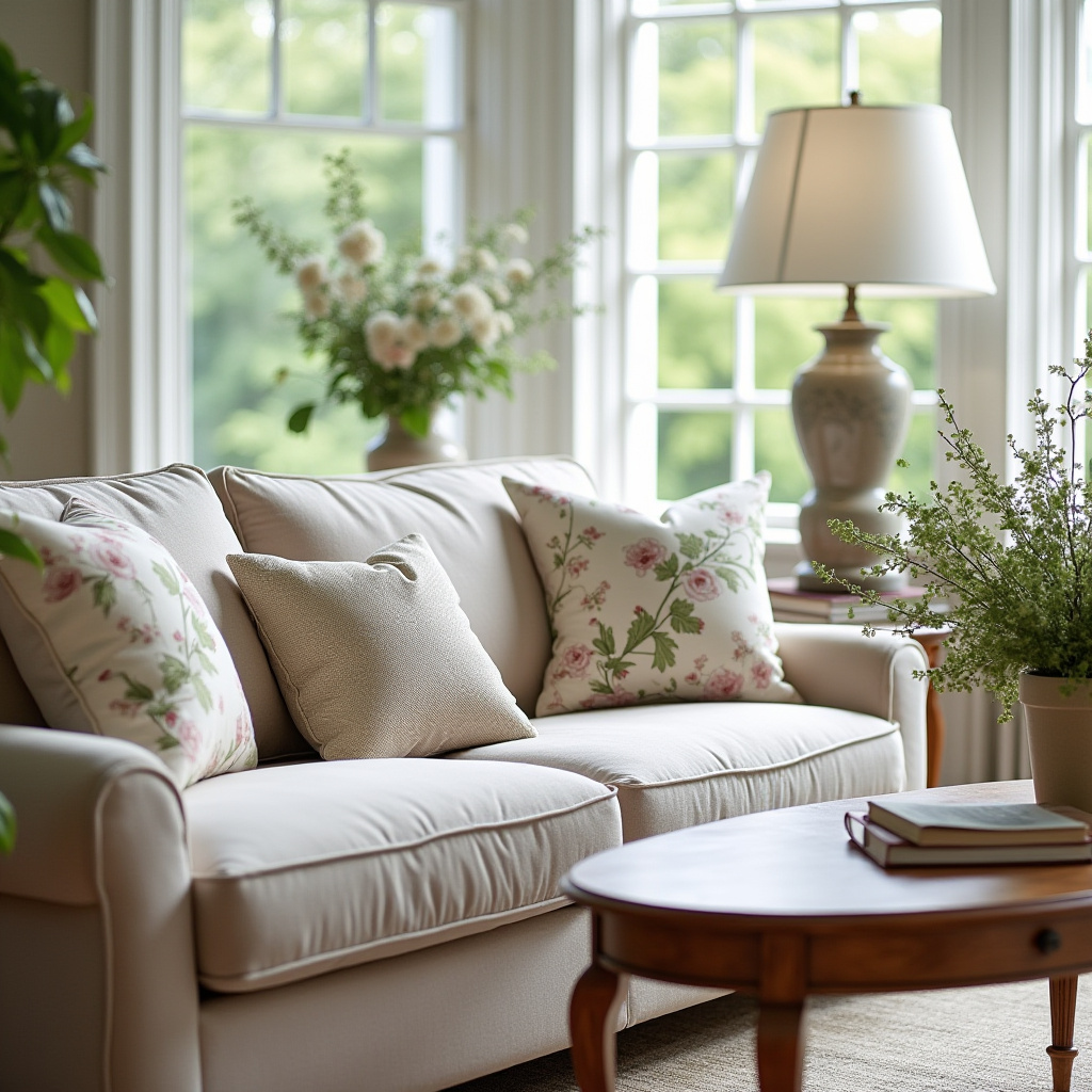 Spring Living Room Decor 29