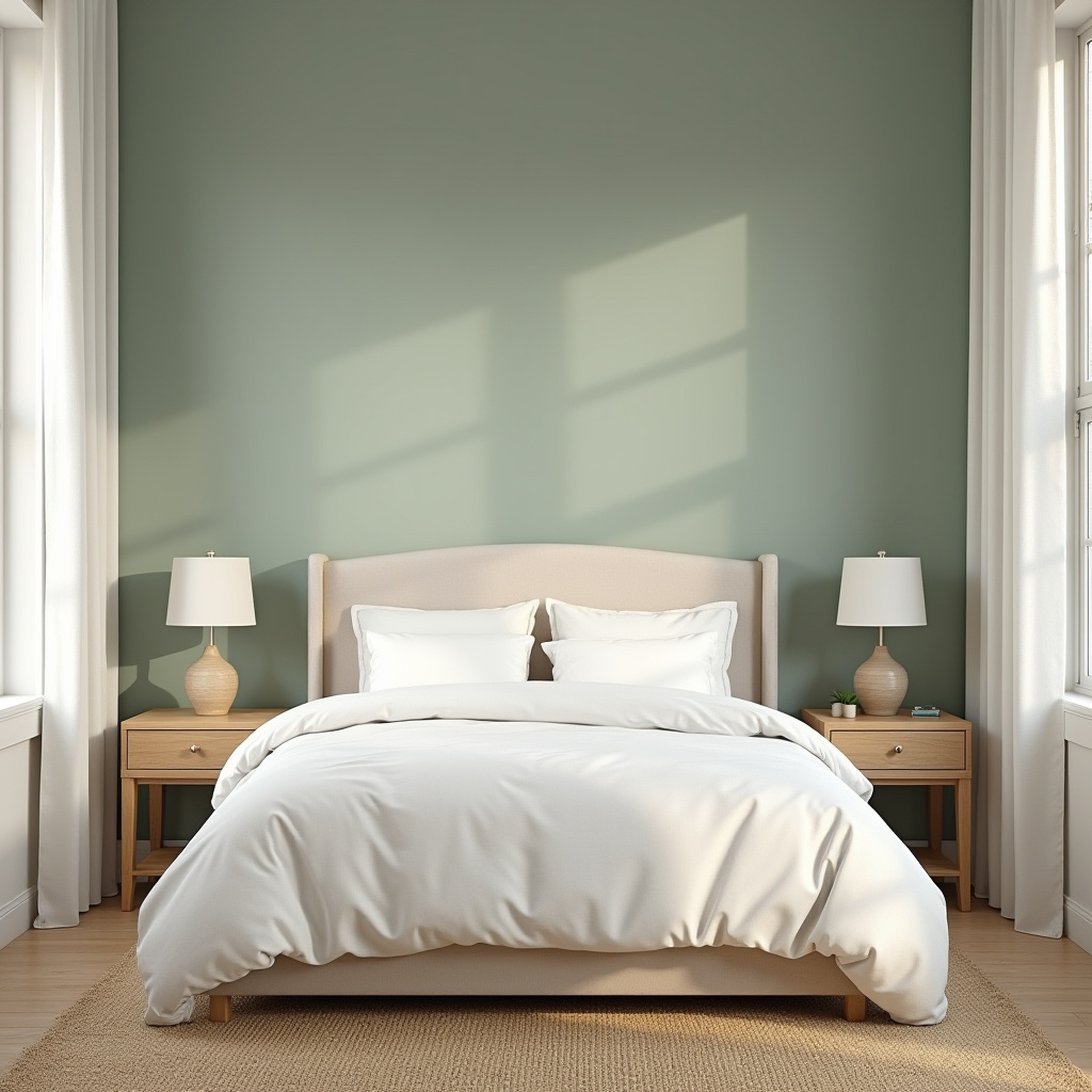 Square Bedroom Layout 1