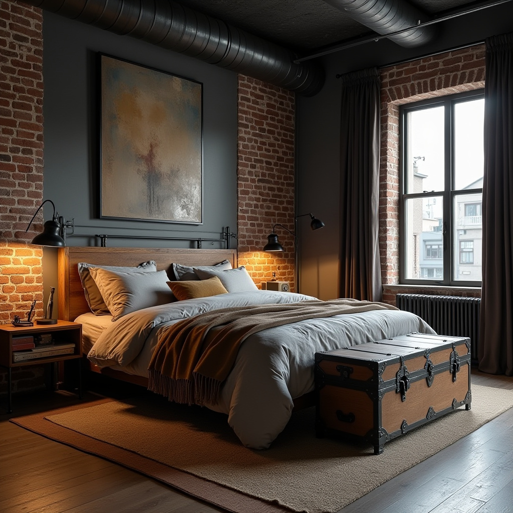 Square Bedroom Layout 12