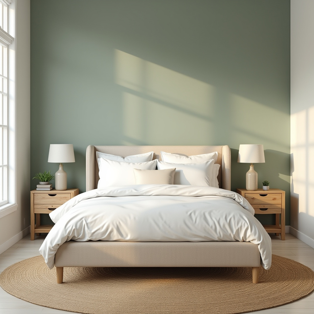 Square Bedroom Layout 2