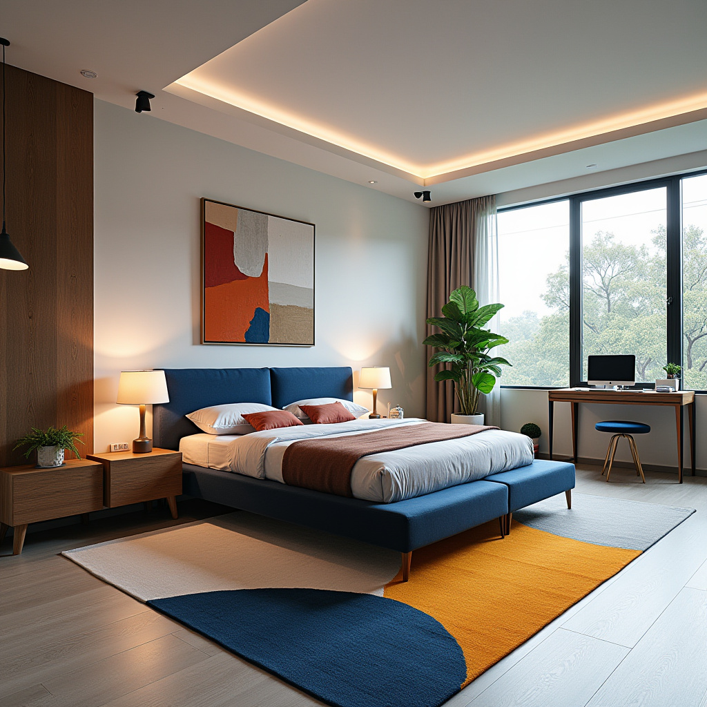 Square Bedroom Layout 25
