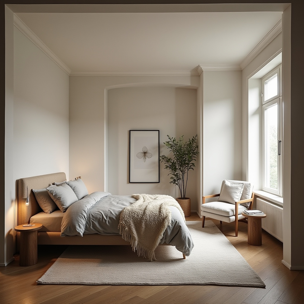 Square Bedroom Layout 39