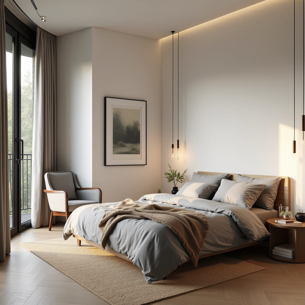 Square Bedroom Layout 40