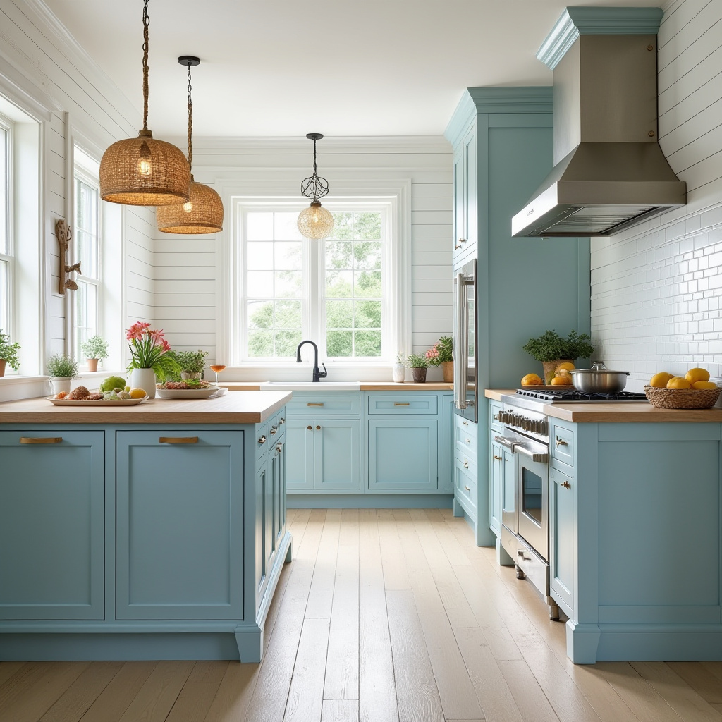 Straight Kitchen Design 11