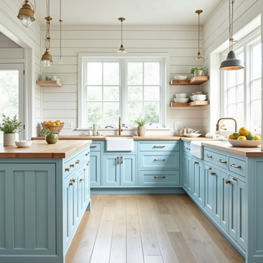 Straight Kitchen Design 12