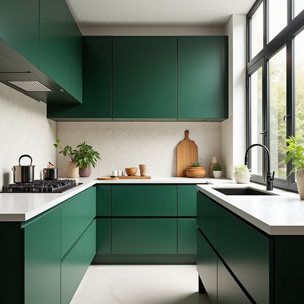 Straight Kitchen Design 26