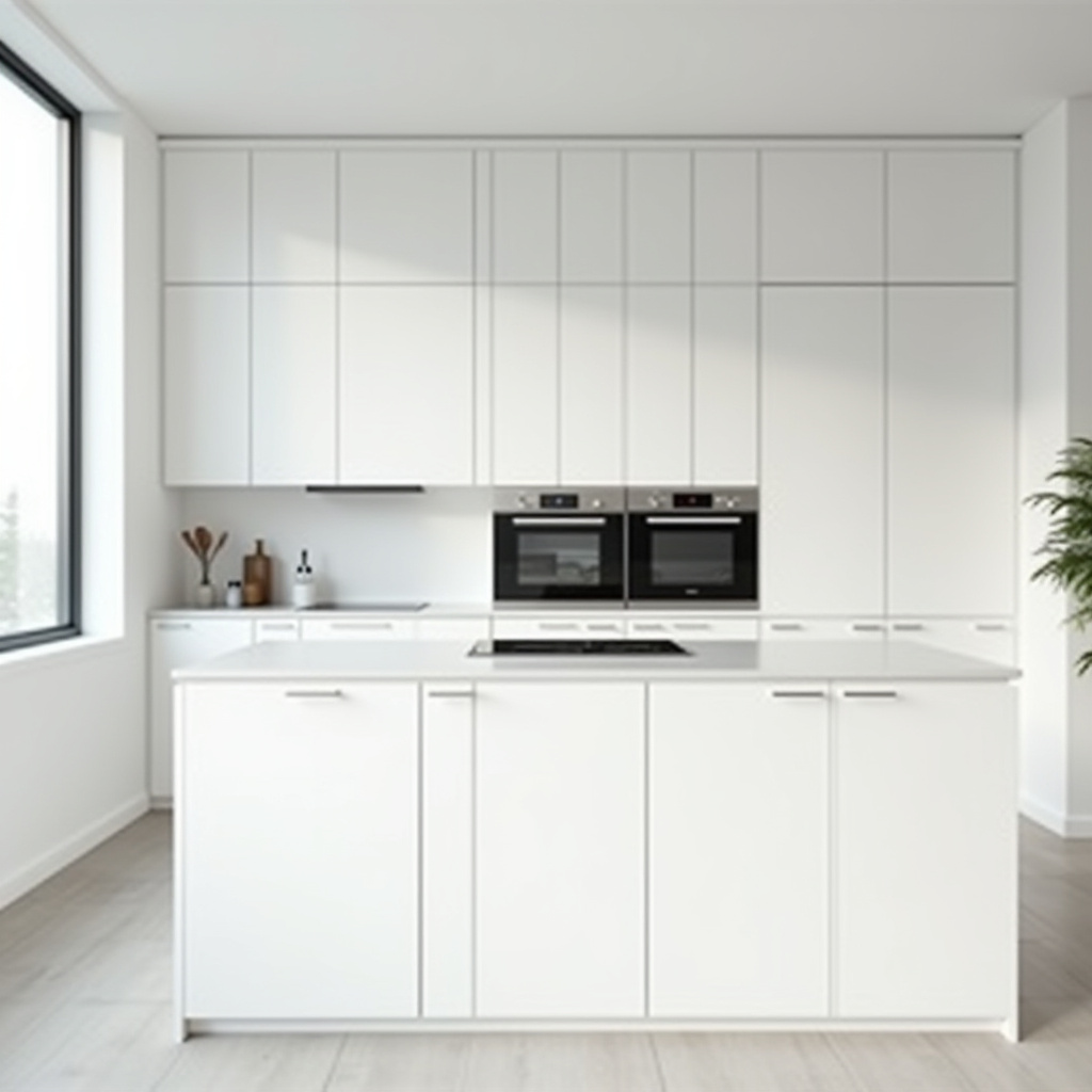 Straight Kitchen Design 28