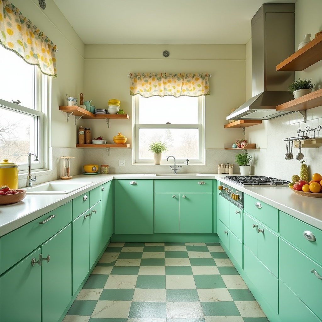 Straight Kitchen Design 37