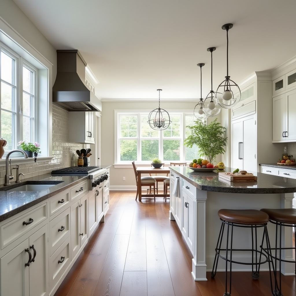 Straight Kitchen Design 40