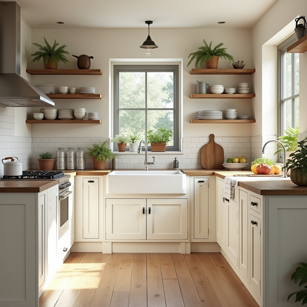 Straight Kitchen Design 6