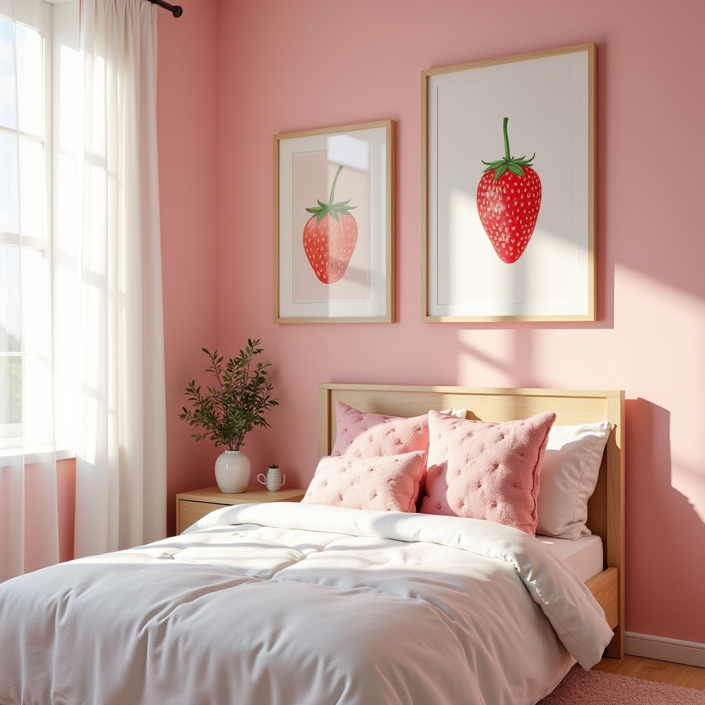 Strawberry Bedroom 1