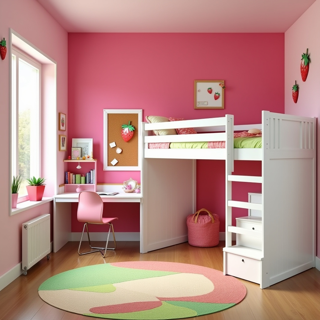 Strawberry Bedroom 13