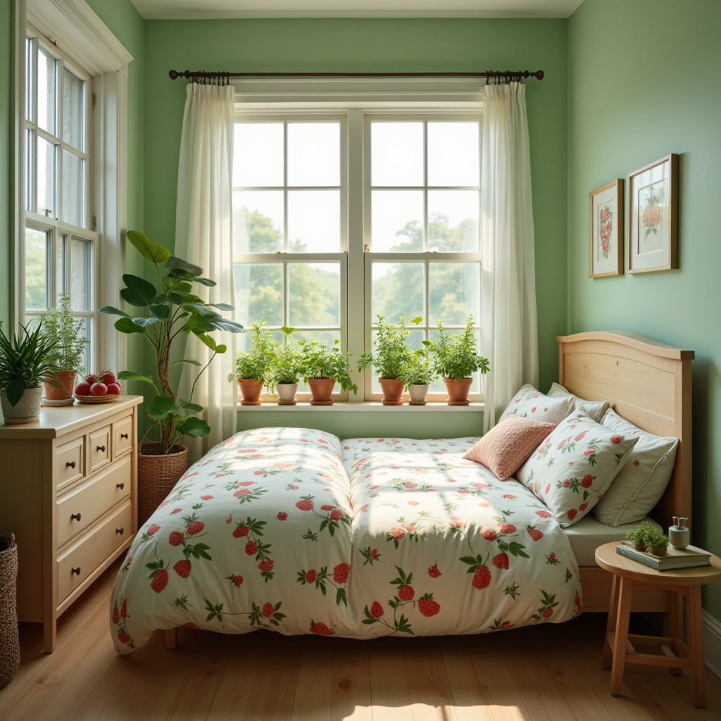 Strawberry Bedroom 15