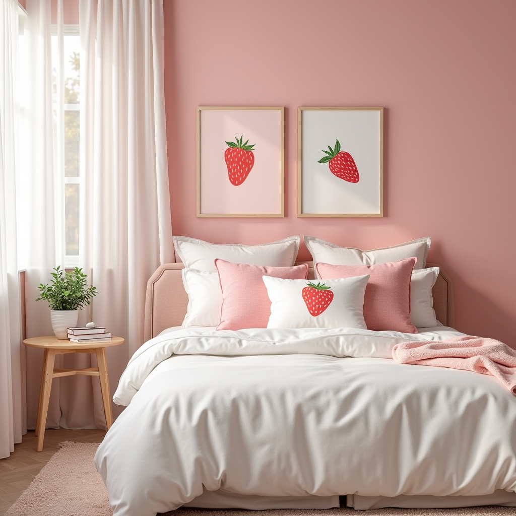 Strawberry Bedroom 2
