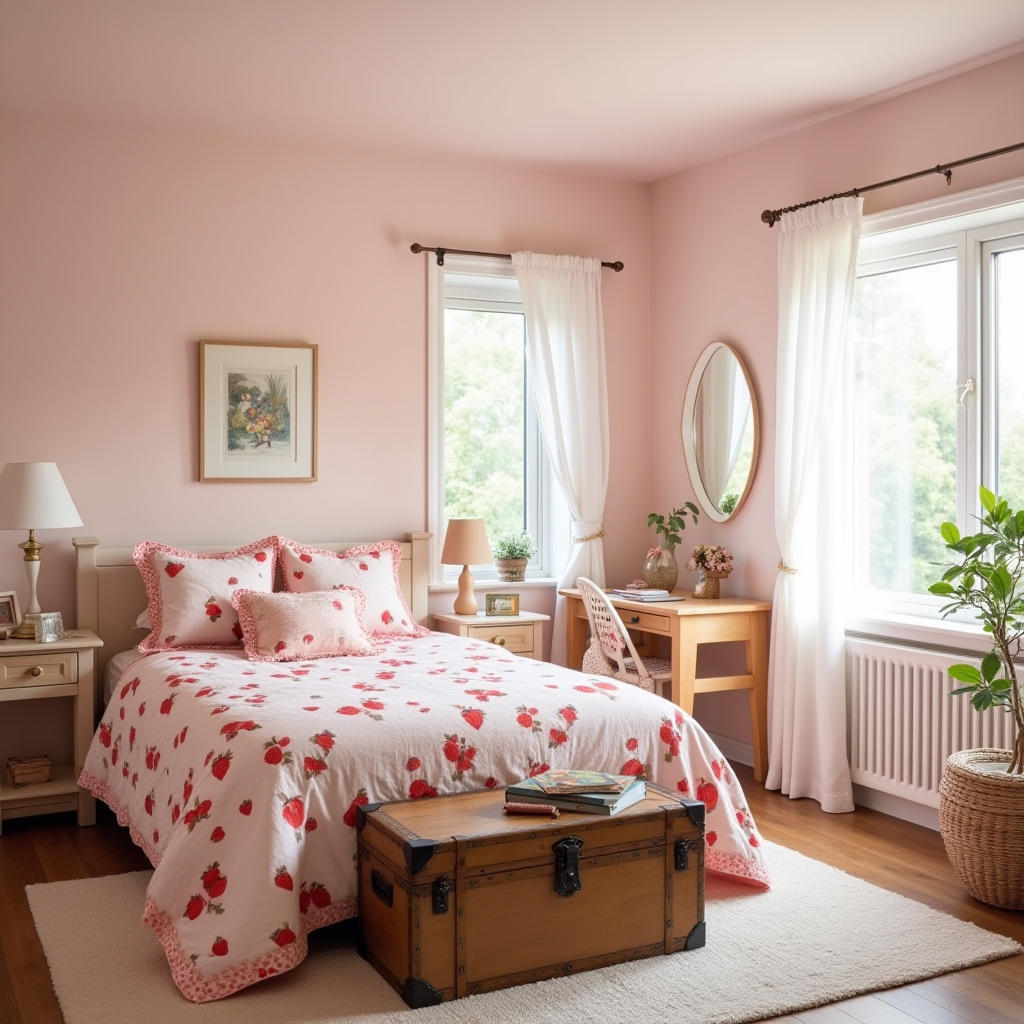 Strawberry Bedroom 23