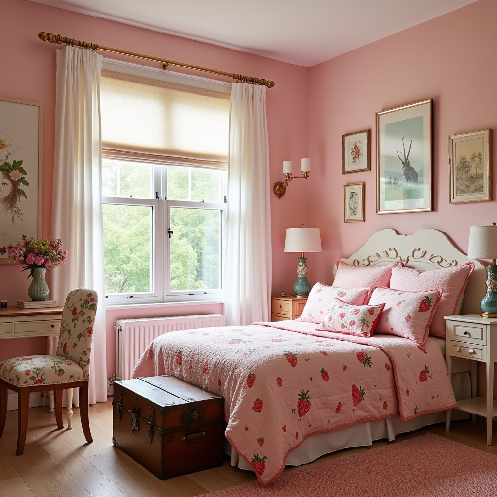 Strawberry Bedroom 24