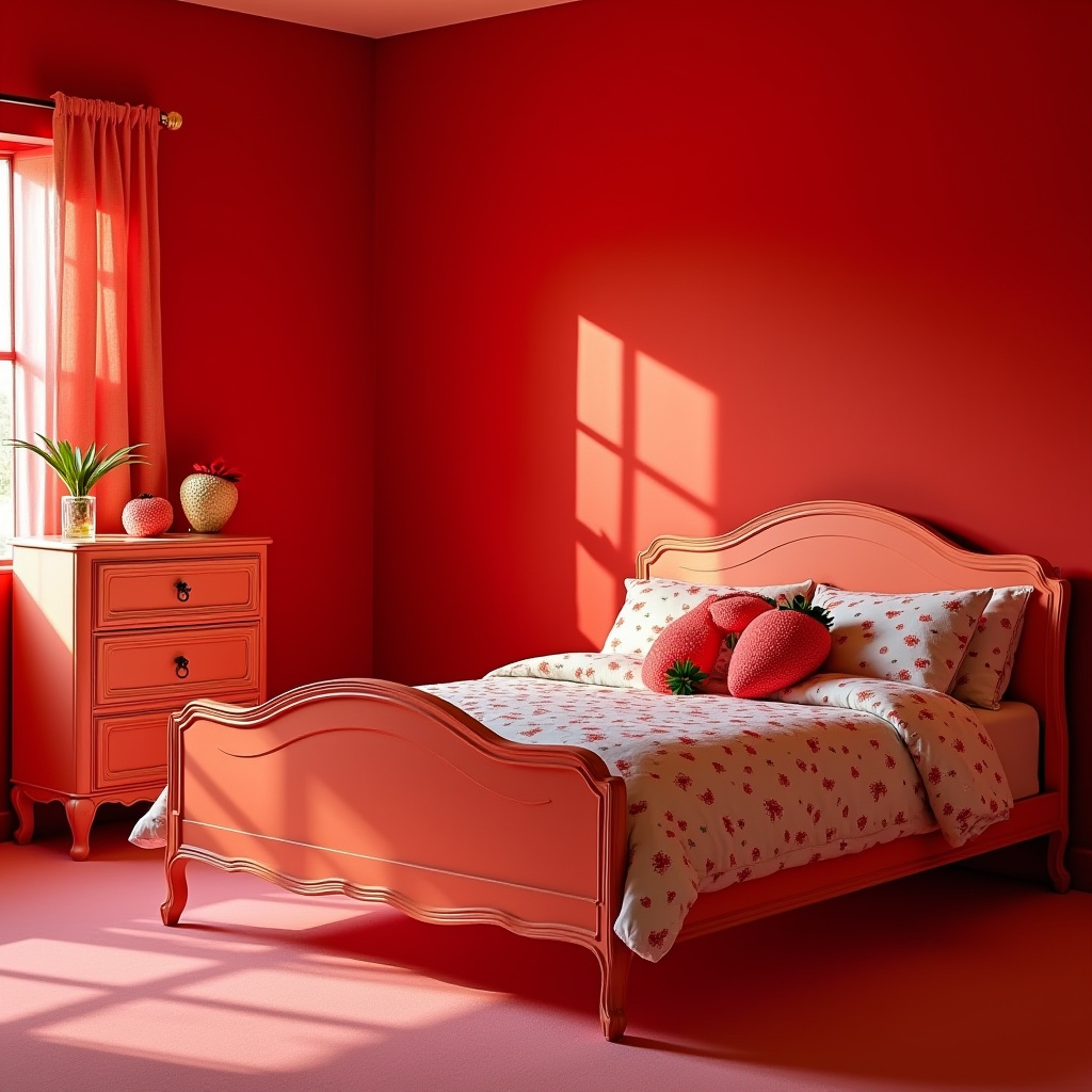 Strawberry Bedroom 25