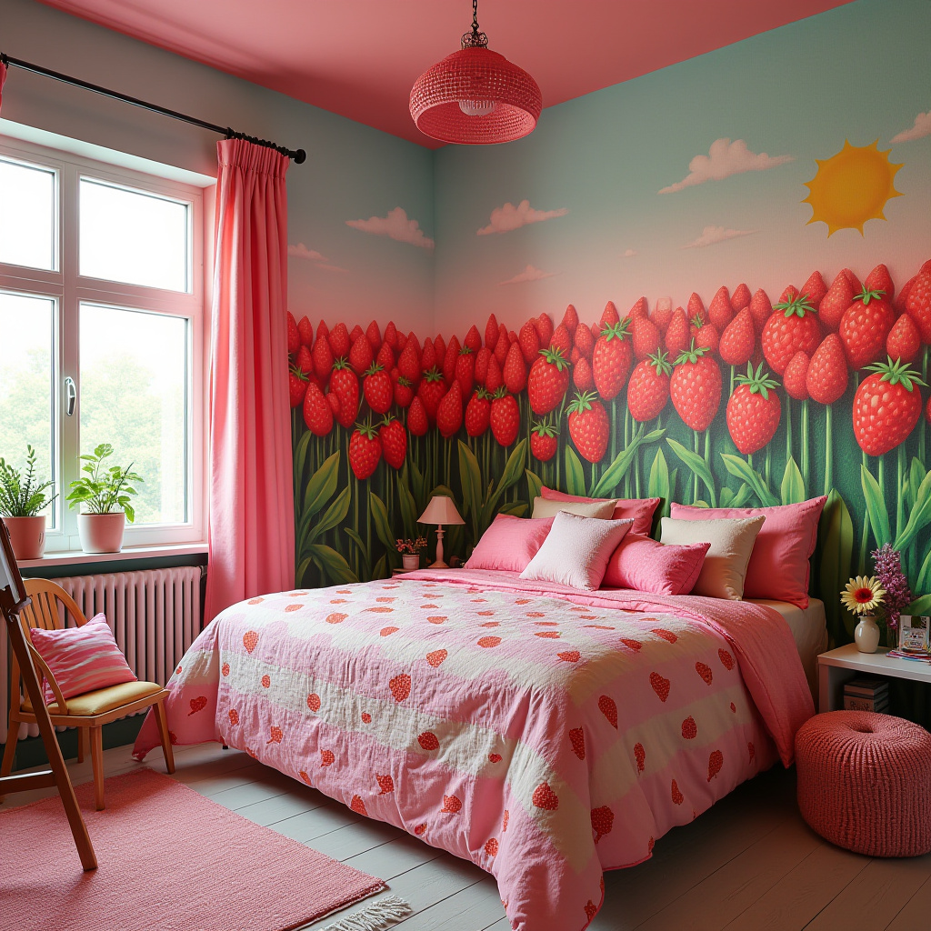 Strawberry Bedroom 29