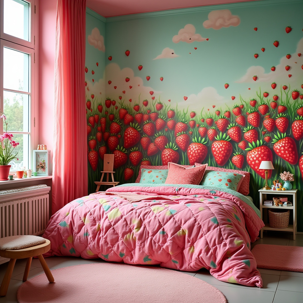Strawberry Bedroom 30