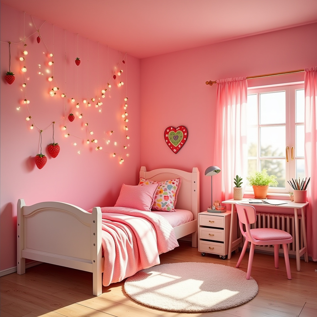 Strawberry Bedroom 35