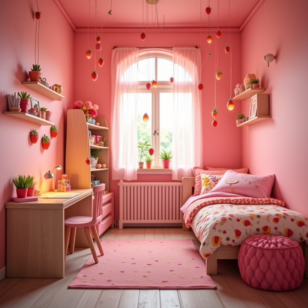 Strawberry Bedroom 36