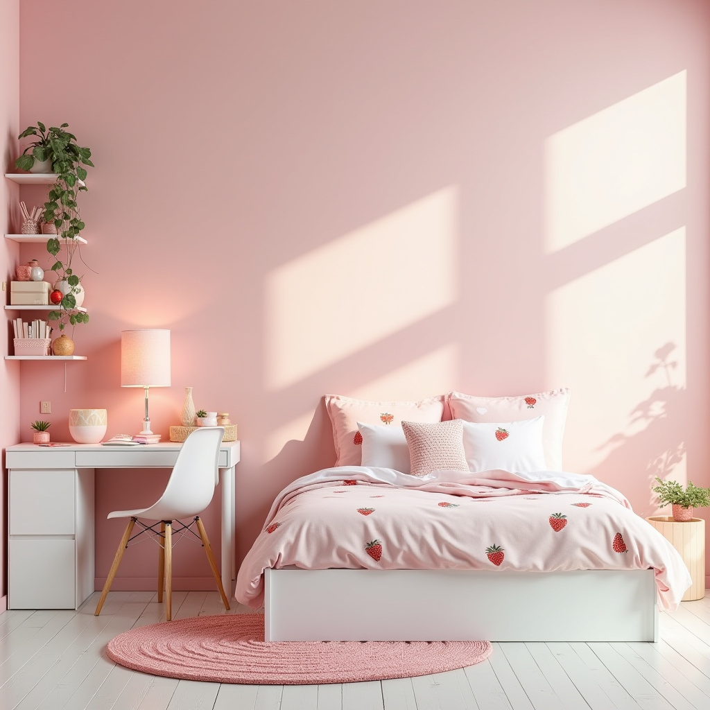 Strawberry Bedroom 5