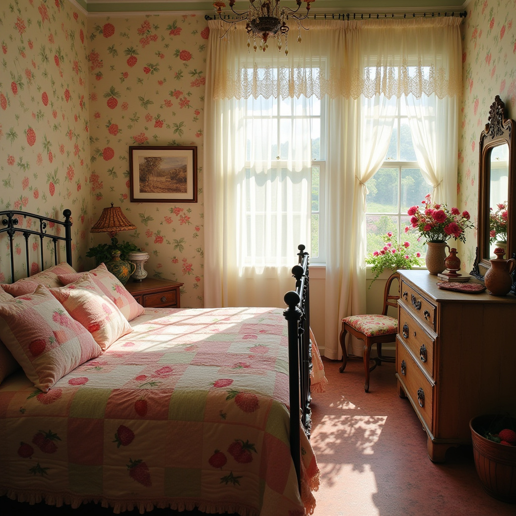 Strawberry Bedroom 7
