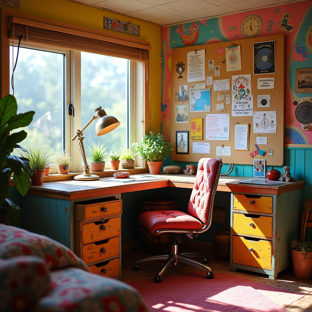 Study Space Ideas in Bedroom 37