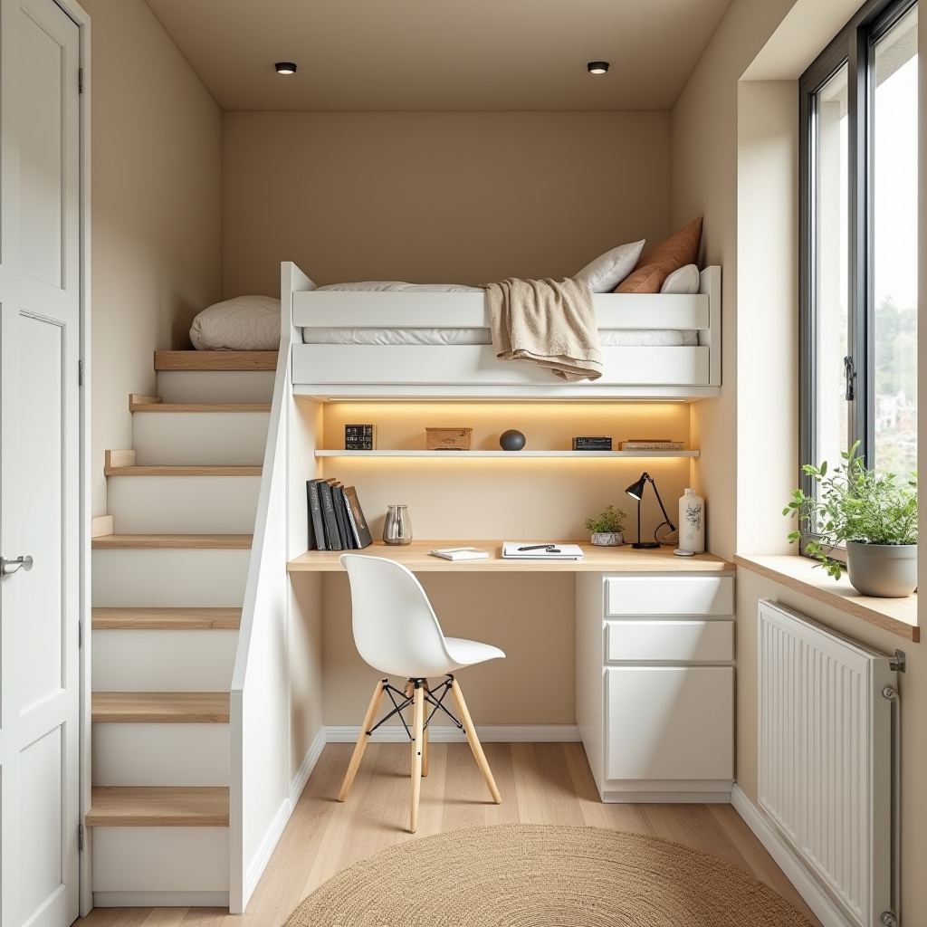 Super Tiny Bedroom 13