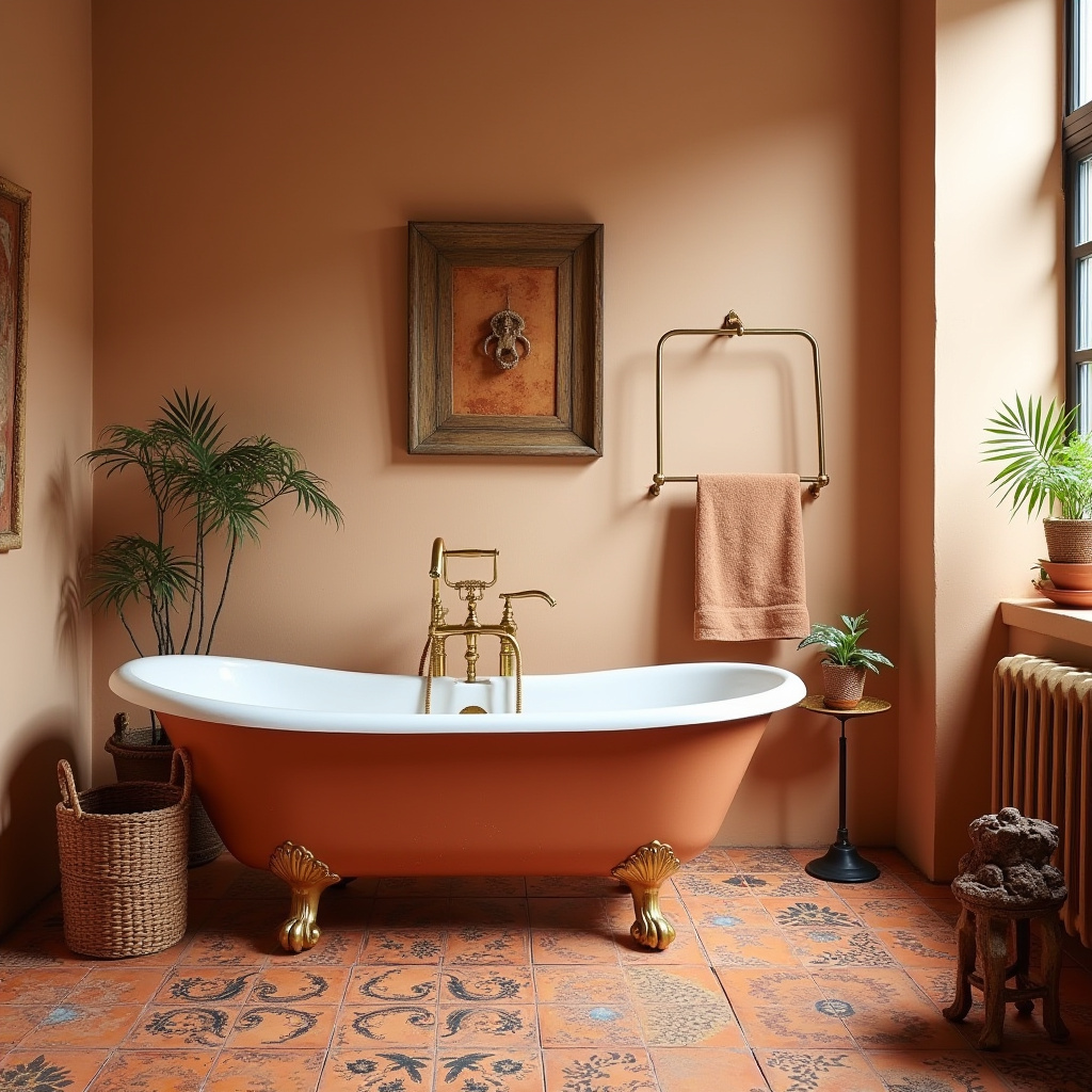Terracotta Bathroom Ideas 10