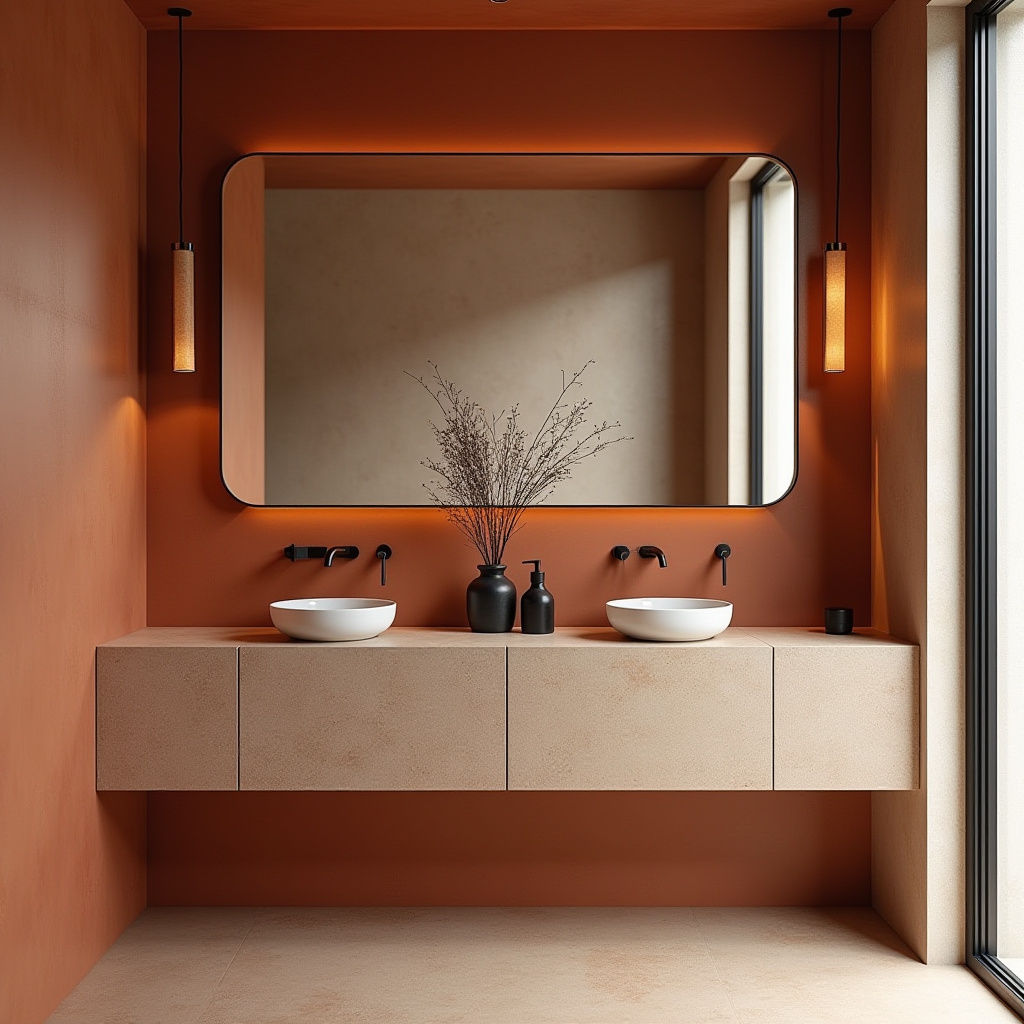 Terracotta Bathroom Ideas 7