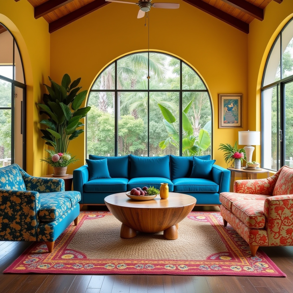 Tropical Living Room Ideas 18