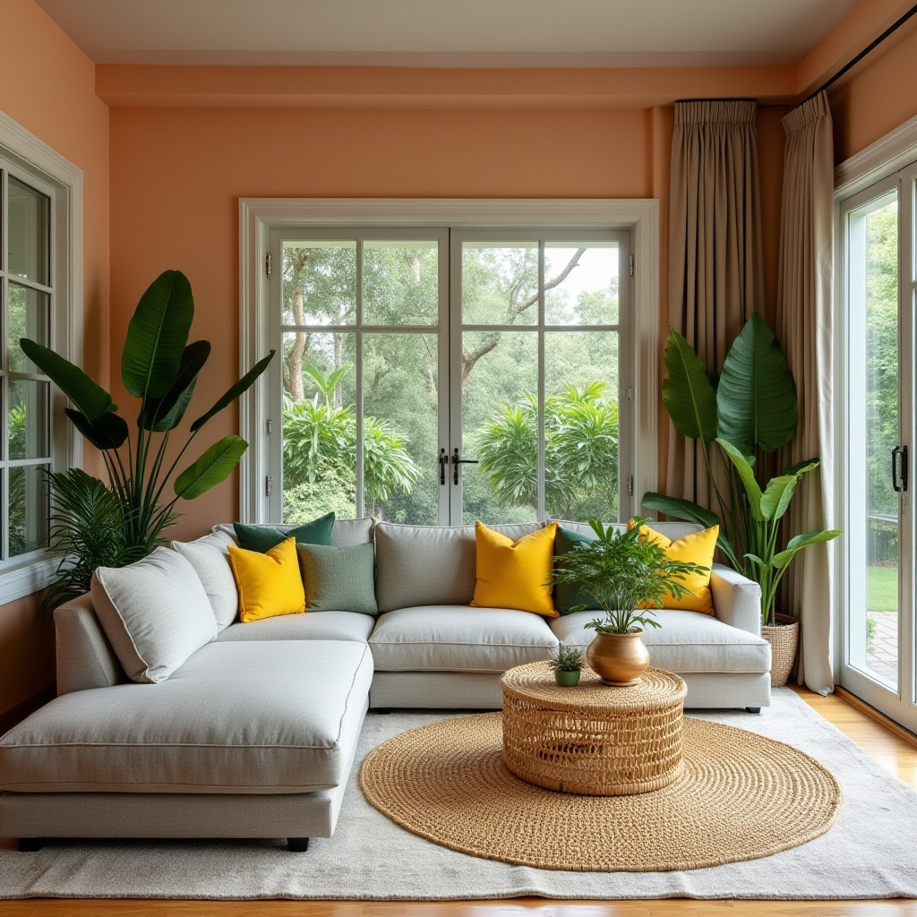 Tropical Living Room Ideas 21