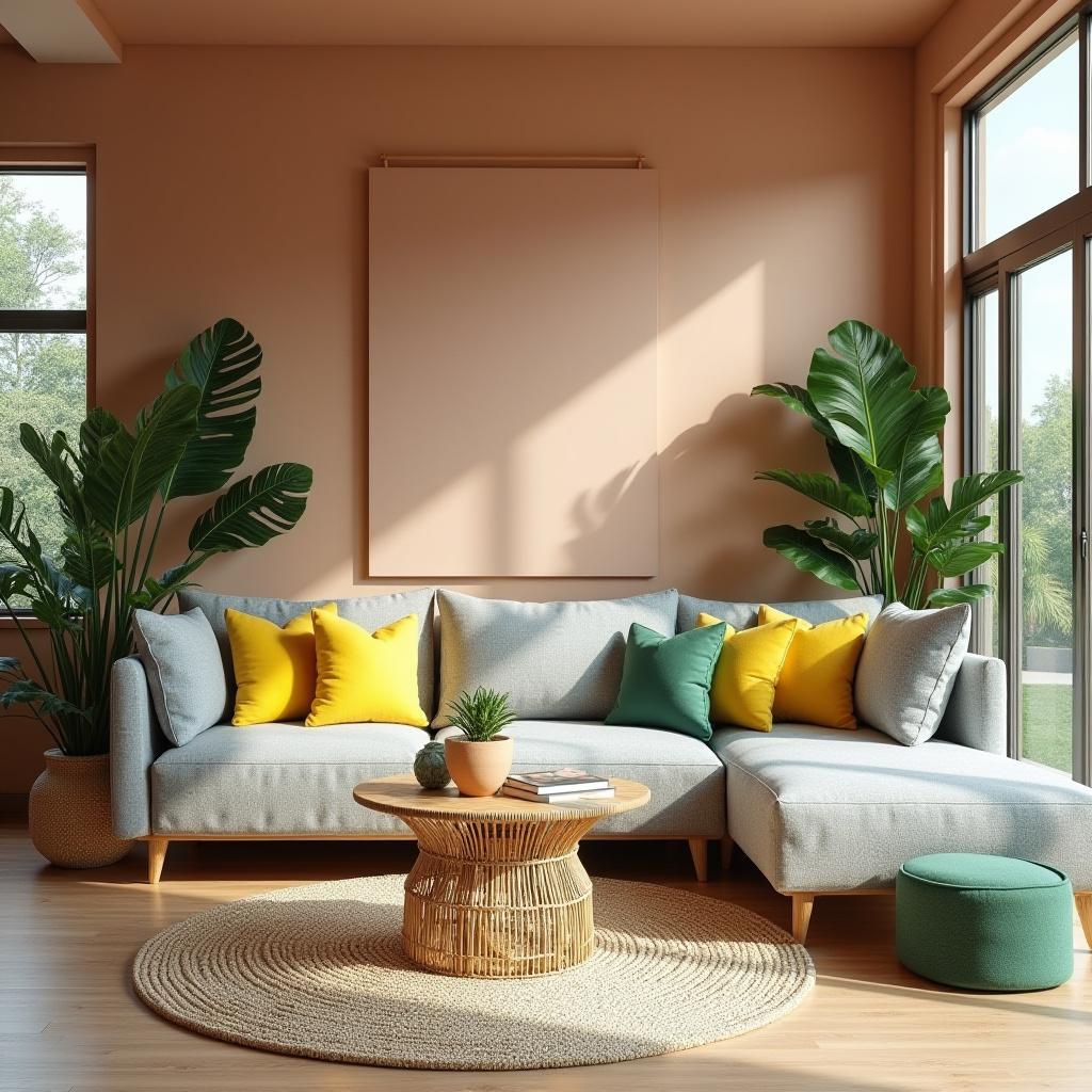 Tropical Living Room Ideas 22