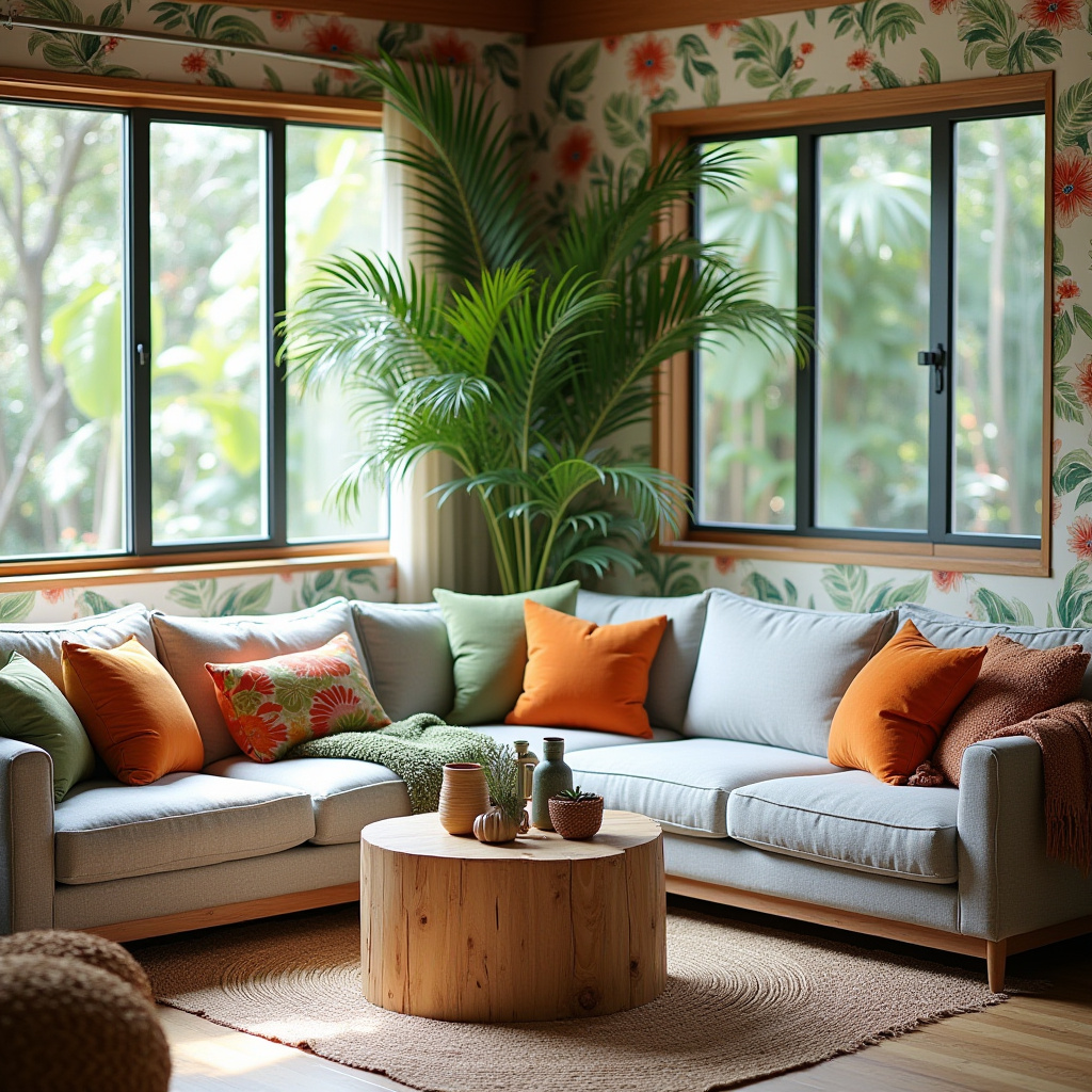 Tropical Living Room Ideas 29