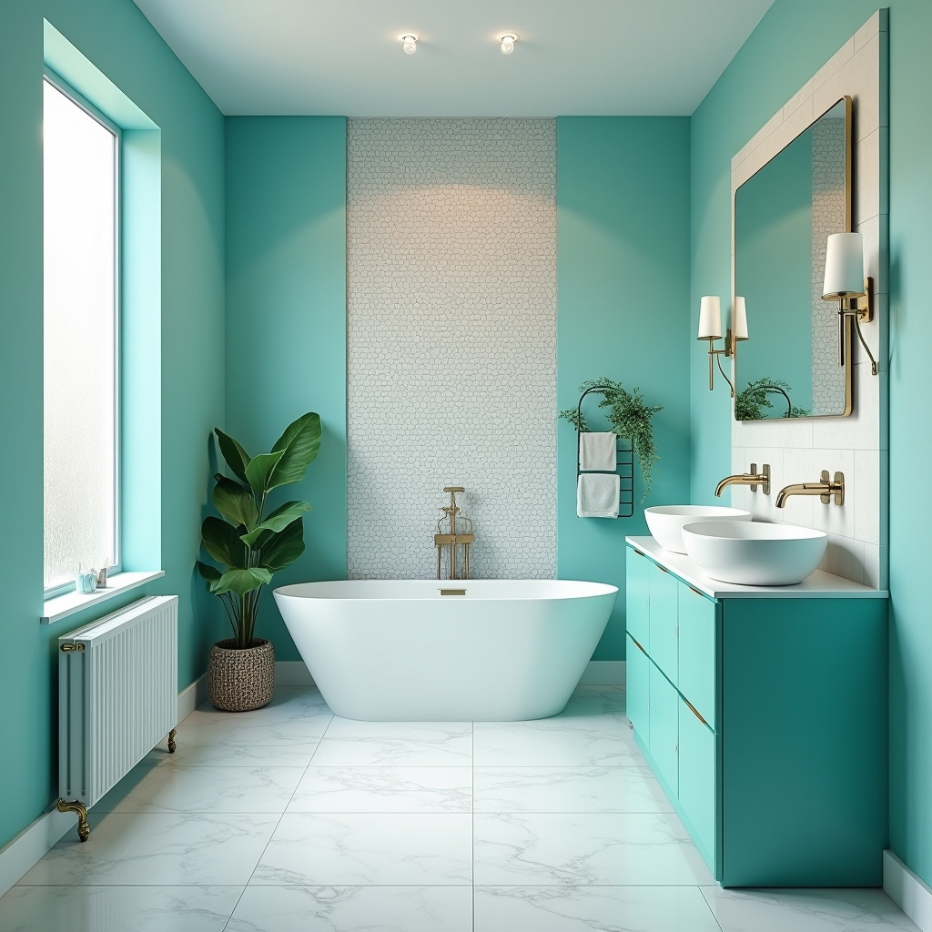 Turquoise Bathroom Ideas 13