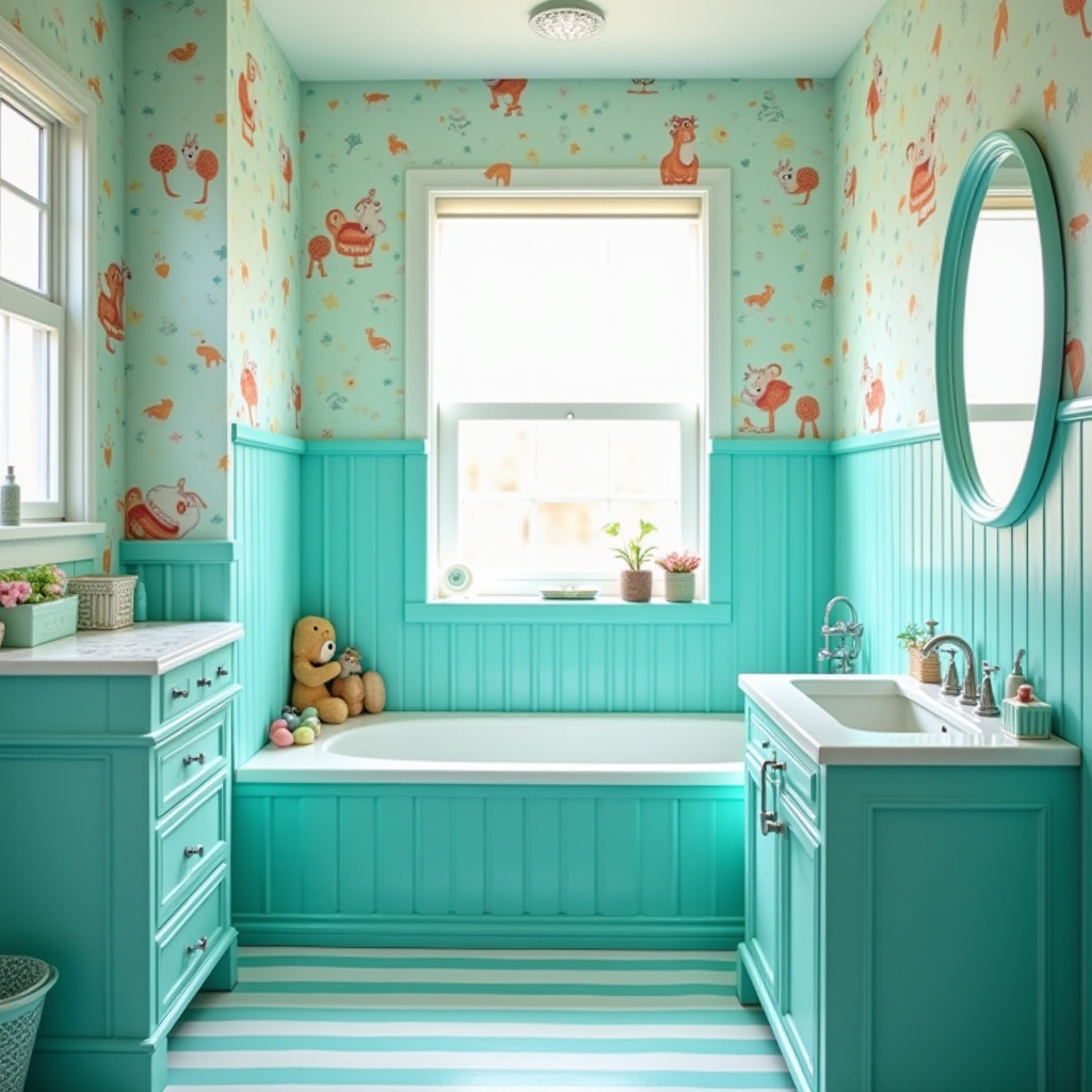 Turquoise Bathroom Ideas 15