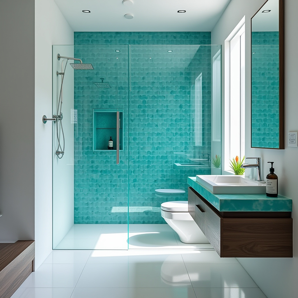 Turquoise Bathroom Ideas 24
