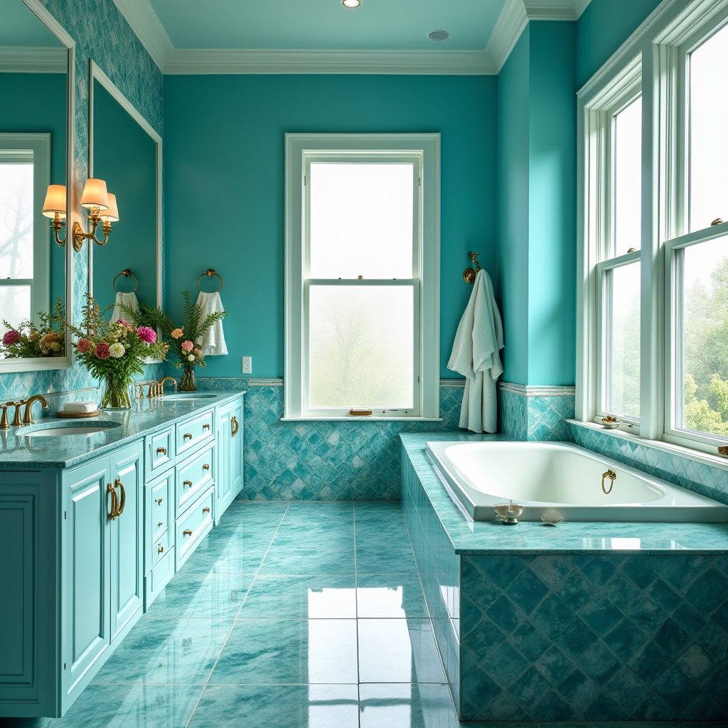Turquoise Bathroom Ideas 27