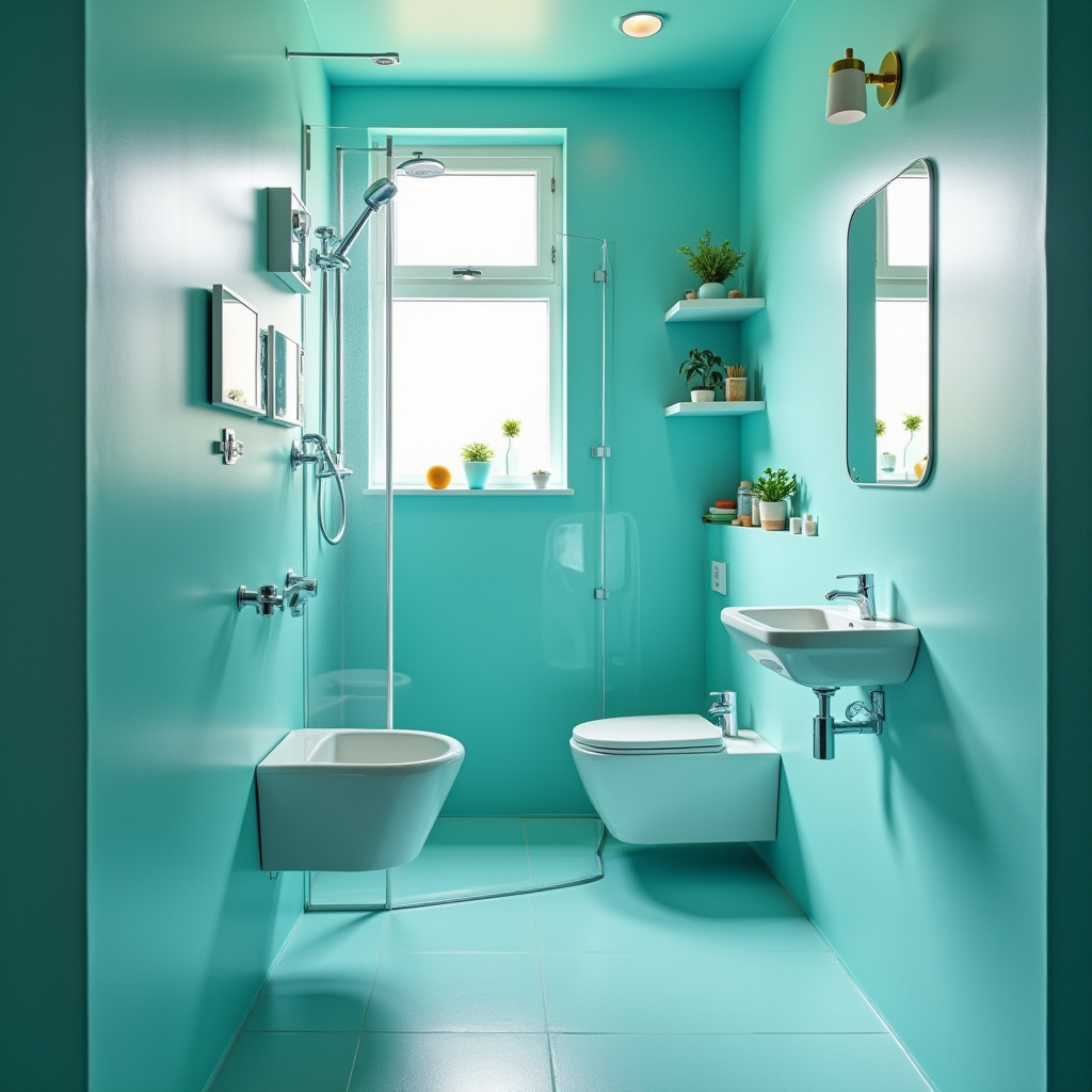 Turquoise Bathroom Ideas 29