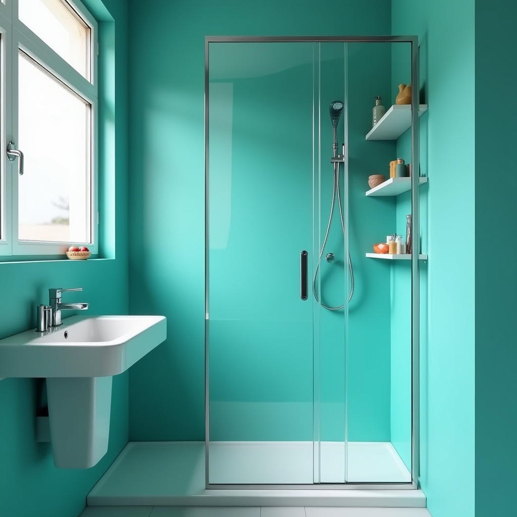 Turquoise Bathroom Ideas 30
